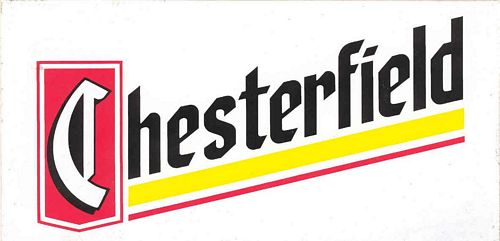 Chesterfield Logo Sticker (15cm x 7cm)