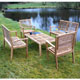 Unbranded Chichester Teak Coffee Set