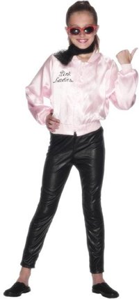 Unbranded Childs Costume: Pink Lady Jacket (Small 3-5 yrs)