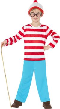 Unbranded Childs Costume: Wheres Wally (Small 4-6 Yrs)