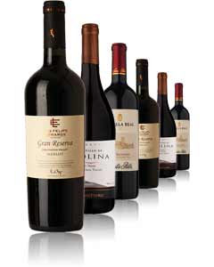 Unbranded Chilean Red Explorer Case 6 x 75cl Bottles