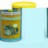 Unbranded Chinchilla Banana and Raisin Treat 141G