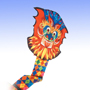 Whether you`re a big kid or a little kid  this exotic Chinese Dragon Kite will set you apart from