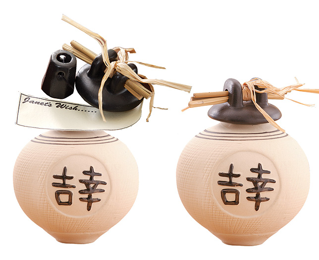 Unbranded Chinese Wish Pot (Pair) and Perso