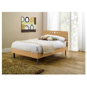 Unbranded Chino Single Bed Frame, Beech Effect Finish