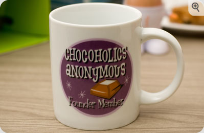 Unbranded Chocoholics Anonymous Mug