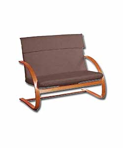 Chocolate Bentwood Sofa