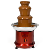 Unbranded Chocolate Fountain (Mini Party Metallic Red)
