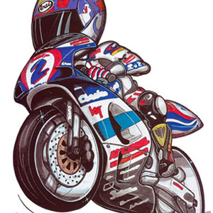 Unbranded Chris Walker Suzuki - Blue T-shirt