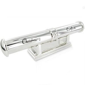 Unbranded Christening Collection Silver Plated Certificate