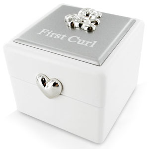 Unbranded Christening Collection White and Silver My First