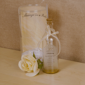 Unbranded Christening Message In A Bottle