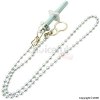Unbranded Chrome-Plated Basin Ball Chain and Stay 18`