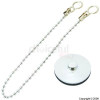 Unbranded Chrome-Plated Basin Plug and Ball Chain