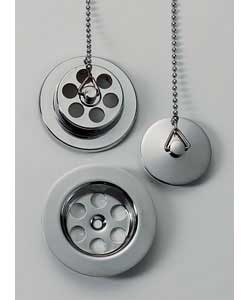 Unbranded Chrome Plated Bath Waste