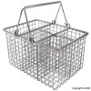 Unbranded Chrome-Plated Cutlery Basket