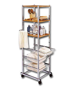 Chrome Plated Storage Unit