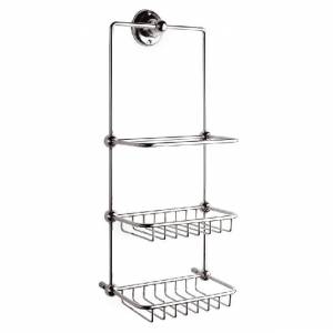 This Bathroom Accessory of a Shower Tidy Comes in A Chrome Finish. This shower tidy is approximately