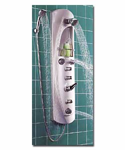 Chrome Shower Tower