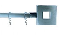 Chrome Square Poles