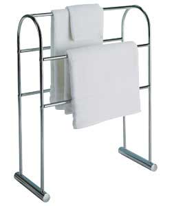 Unbranded Chrome Traditional Curved Towel Rail