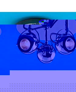Unbranded Chrome Triple Eyeball Spotlight