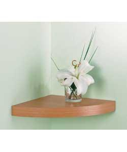 Chunky Corner Shelf - Beech