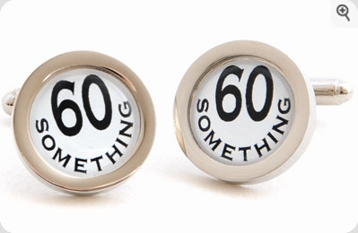 Unbranded Chunky Dome and#39;60 Somethingand39; Cufflinks