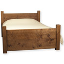 Chunky Plank pine bed furniture