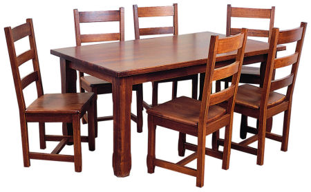 Chunky Rustic 5.5ft Dining Table