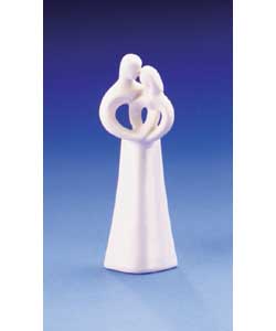 Hand made from porcelain. Height 14.5cm. Gift boxed