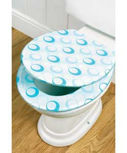 Circles Design Toilet Seat