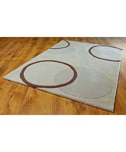 Unbranded Circles Rug - Natural