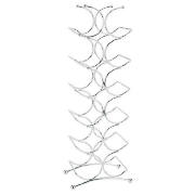 Unbranded Circolare 12 bottle Wine Rack, Chrome