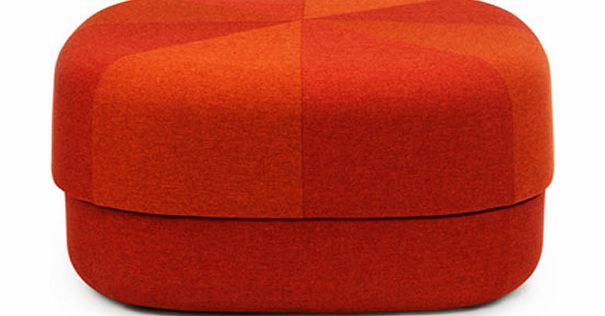 Unbranded Circus Pouf Large - Red