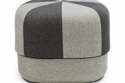 Unbranded Circus Pouf Small - Grey