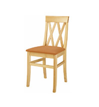 Citie Dinette Natural Beech Cross Back Chair