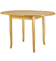 Citie Dinette Natural Beech Extending Oval Table