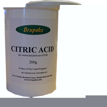 Unbranded CITRIC ACID 200GRM
