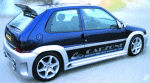 Citroen Saxo Roof Spoiler