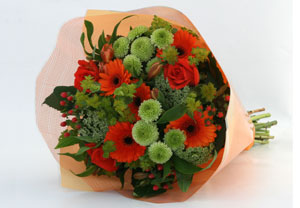 Unbranded Citrus Bouquet with Free Chocolate Collection