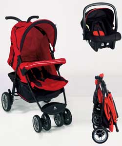 Unbranded City Bug Travel System