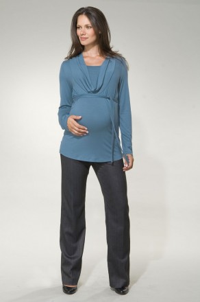 Unbranded City Grey Straight Leg Trouser