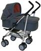 Unbranded City Link 4 wheel stoller with Carrycot: - Black