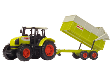Unbranded CLAAS Tractor and Trailer Set