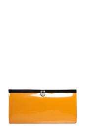 Unbranded Claire Patent Purse with Clip Clasp