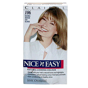 Clairol Nice N Easy Ash Blonde No. 106 - size: Single Item