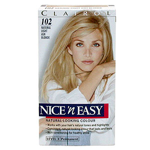 Clairol Nice N Easy Light Ash Blonde No. 102 - size: Single Item
