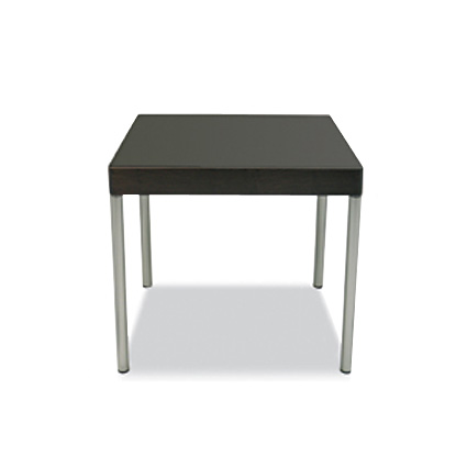 The Clara extending square glass dining table is a beautifully crafted piece of frosted glass upon a