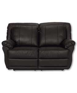 Claremont Black 2 Seater Recliner Sofa